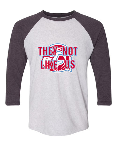 Glendale Falcons They Not Like Us #2 Women's Baseball T-Shirt