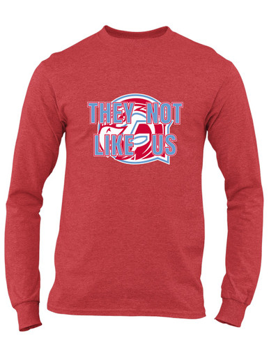 Glendale Falcons They Not Like Us #2 Men's LS T-Shirt