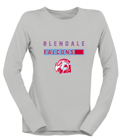 Glendale Falcons Mascot #7 Women's Premium LS T-Shirt