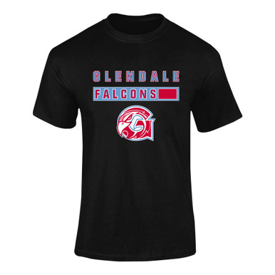 Glendale Falcons Mascot #7 Men's SS T-Shirt