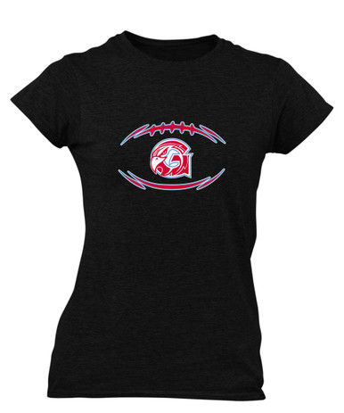 Glendale Falcons Football #3 Women's Premium SS T-Shirt