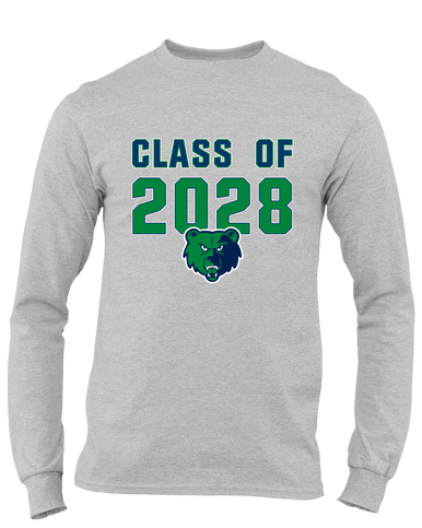 Creekview Grizzlies Class of 2028 Men's LS T-Shirt