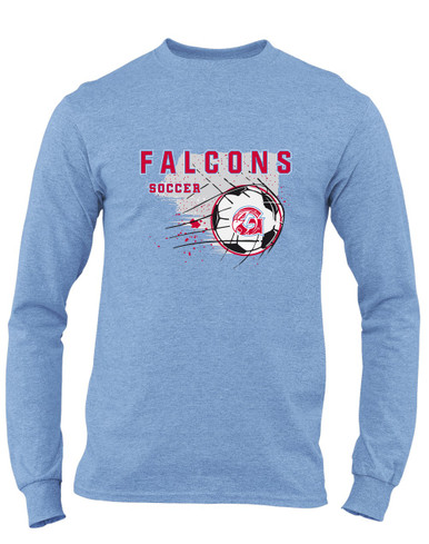 Glendale Falcons Soccer #2 Men's LS T-Shirt