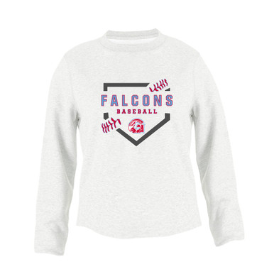 Glendale Falcons Baseball #2 Women's Sweatshirt