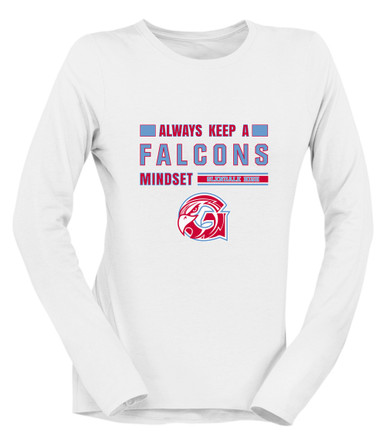 Glendale Falcons Mindset Women's Premium LS T-Shirt