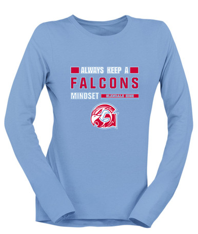 Glendale Falcons Mindset Women's LS T-Shirt