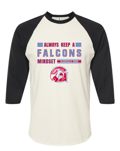 Glendale Falcons Mindset Women's Baseball T-Shirt