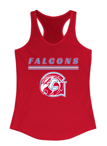 Glendale Falcons Mascot #8 Women's Tank Top