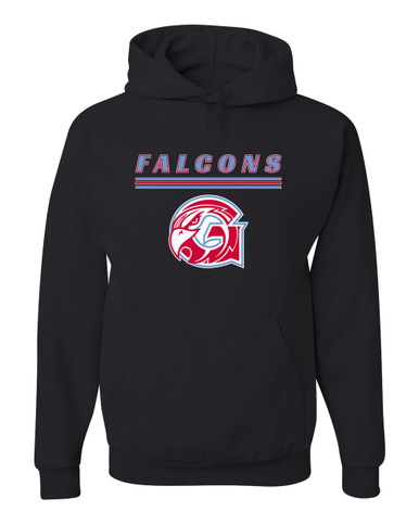Glendale Falcons Mascot #8 Men's Premium Hoodie