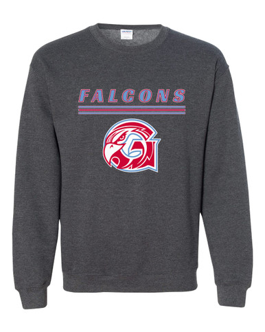 Glendale Falcons Mascot #8 Men's Sweatshirt