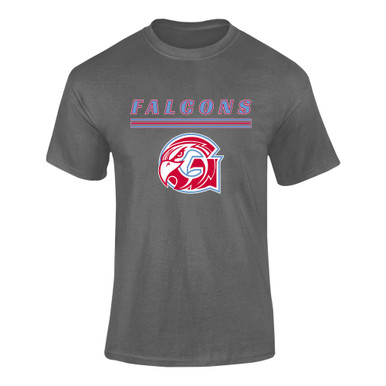 Glendale Falcons Mascot #8 Men's SS T-Shirt