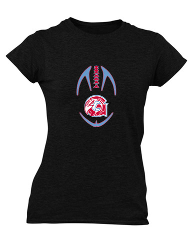Glendale Falcons Football #4 Women's Premium SS T-Shirt