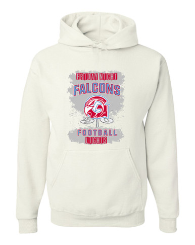 Glendale Falcons Football #6 Men's Premium Hoodie