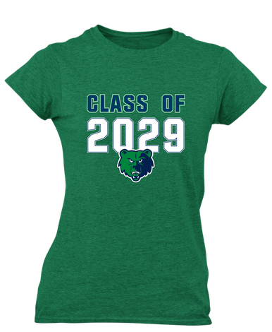 Creekview Grizzlies Class of 2029 Women's Premium SS T-Shirt