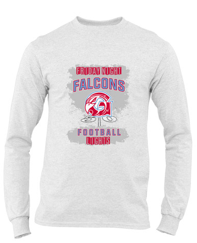 Glendale Falcons Football #6 Men's Premium LS T-Shirt