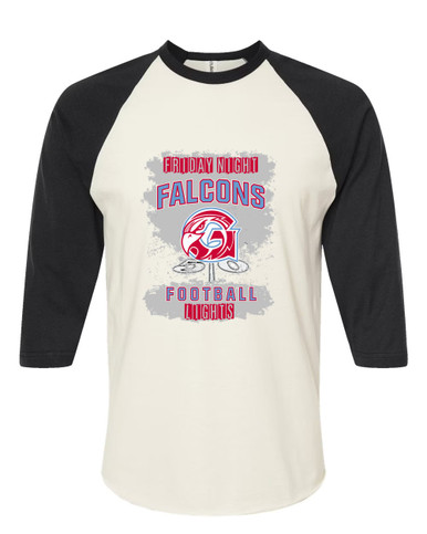 Glendale Falcons Football #6 Men's Baseball T-Shirt