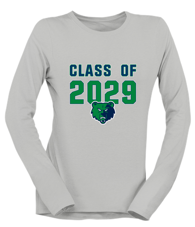 Creekview Grizzlies Class of 2029 Women's Premium LS T-Shirt