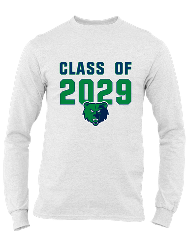 Creekview Grizzlies Class of 2029 Men's LS T-Shirt