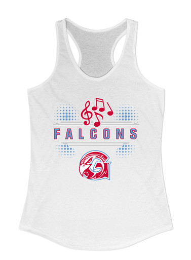 Glendale Falcons Band # 3 Women's Tank Top