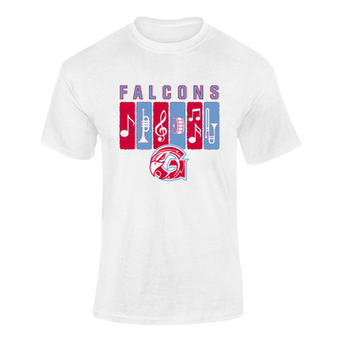 Glendale Falcons Band # 2 Men's Premium SS T-Shirt