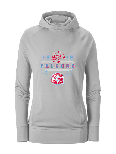 Glendale Falcons Band # 3 Women's Hoodie