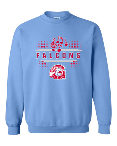 Glendale Falcons Band # 3 Men's Sweatshirt