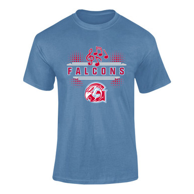 Glendale Falcons Band # 3 Men's Premium SS T-Shirt