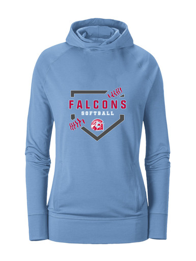 Glendale Falcons Softball #2 Women's Hoodie
