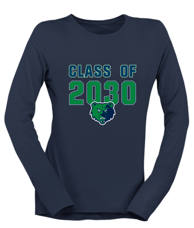 Creekview Grizzlies Class of 2030 Women's LS T-Shirt