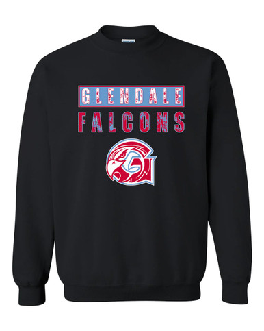 Glendale Falcons Mascot #9 Men's Sweatshirt