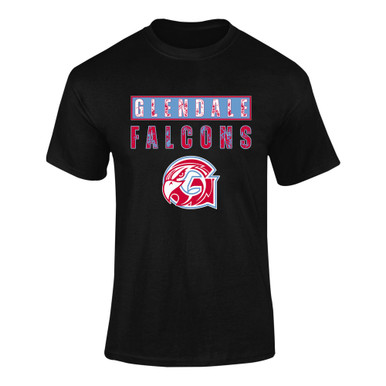 Glendale Falcons Mascot #9 Men's Premium SS T-Shirt