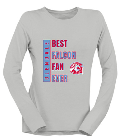 Glendale Falcons Best Falcon Fan Women's Premium LS T-Shirt