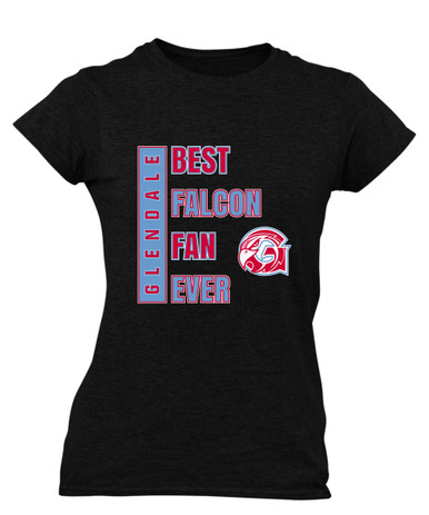 Glendale Falcons Best Falcon Fan Women's SS T-Shirt