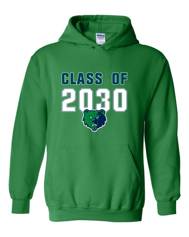 Creekview Grizzlies Class of 2030 Men's Hoodie