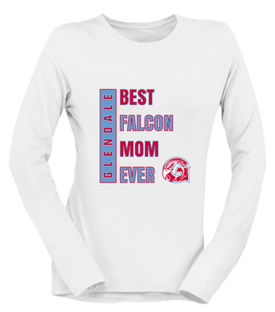 Glendale Falcons Best Falcon Mom Women's Premium LS T-Shirt