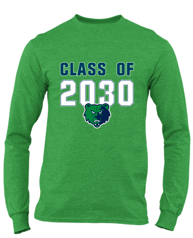 Creekview Grizzlies Class of 2030 Men's LS T-Shirt