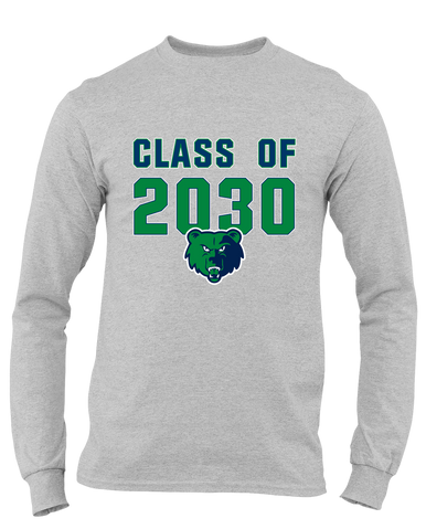 Creekview Grizzlies Class of 2030 Men's Premium LS T-Shirt