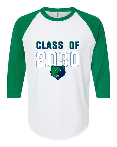 Creekview Grizzlies Class of 2030 Men's Baseball T-Shirt