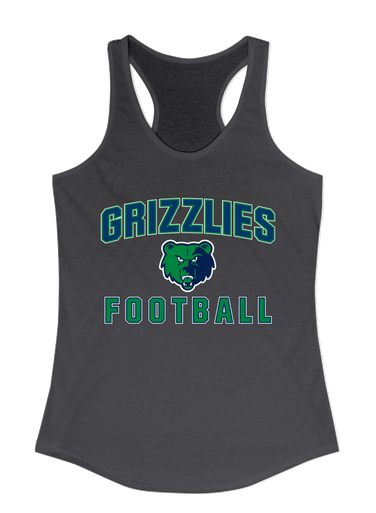 Creekview Grizzlies Football #1 Women's Tank Top