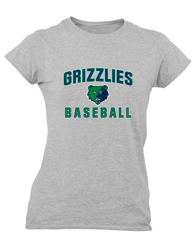Creekview Grizzlies Baseball #1 Women's SS T-Shirt