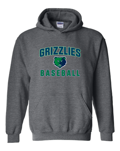 Creekview Grizzlies Baseball #1 Men's Hoodie
