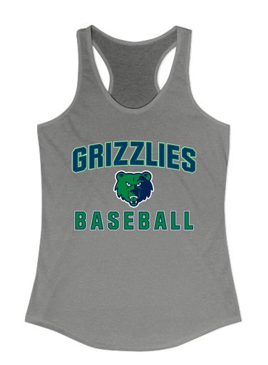 Creekview Grizzlies Baseball #1 Women's Tank Top