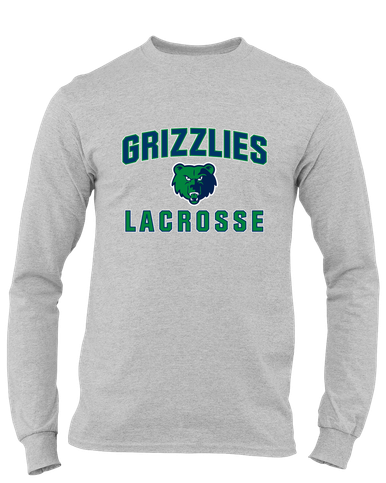 Creekview Grizzlies Lacrosse Men's LS T-Shirt