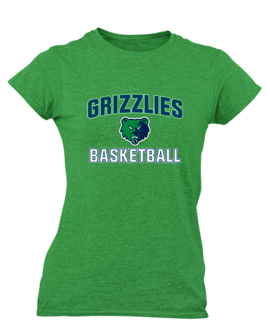 Creekview Grizzlies Basketball #1 Women's SS T-Shirt