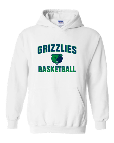 Creekview Grizzlies Basketball #1 Men's Hoodie