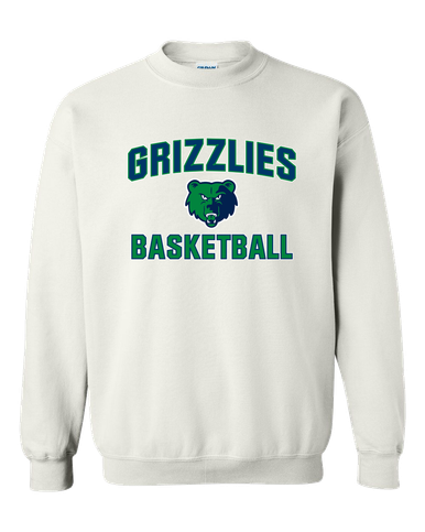 Creekview Grizzlies Basketball #1 Men's Sweatshirt