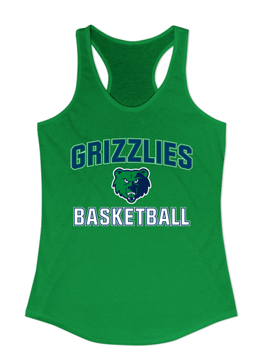 Creekview Grizzlies Basketball #1 Women's Tank Top