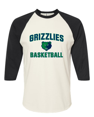 Creekview Grizzlies Basketball #1 Men's Baseball T-Shirt