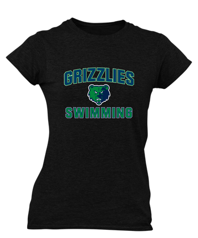 Creekview Grizzlies Swimming Women's Premium SS T-Shirt