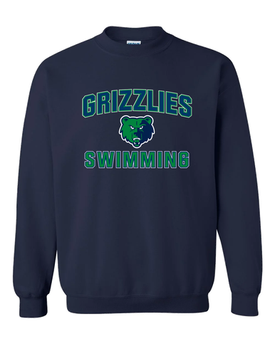 Creekview Grizzlies Swimming Men's Sweatshirt
